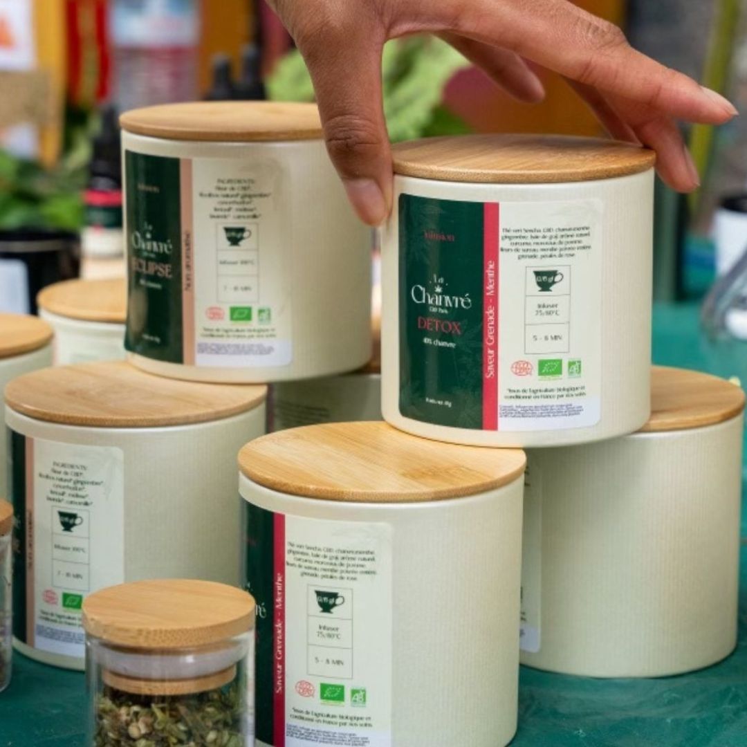 Infusions et tisanes issues de plantes bio