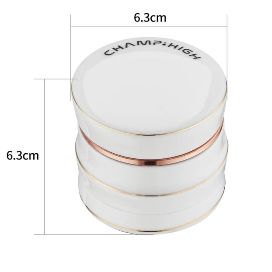 Grinder en porcelaine Champ High 4 Pieces – 63mm